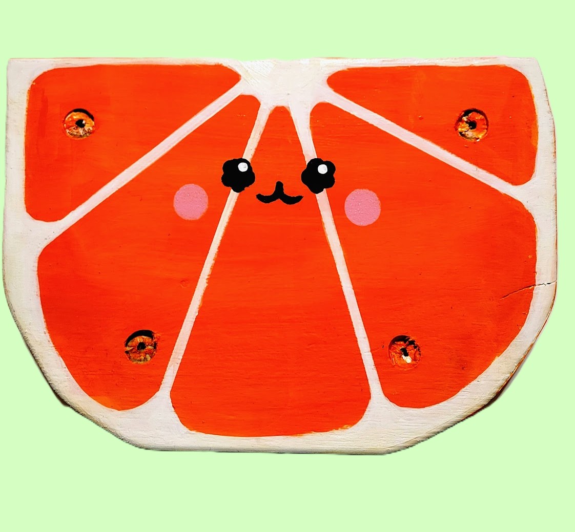 Orange Stool
